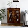 Image de vidaXL Sideboard chêne fumé 69,5x34x90 cm bois composite