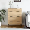 Image de vidaXL Sideboard chêne Sonoma 69,5x34x90 cm Matériau dérivé du bois