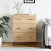 Image de vidaXL Sideboard chêne Sonoma 69,5x34x90 cm Matériau dérivé du bois