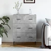 Image de vidaXL Sideboard gris béton 69,5x34x90 cm Bois composite