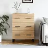 Image de vidaXL Sideboard chêne Sonoma 69,5x34x90 cm Matériau dérivé du bois
