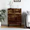 Image de vidaXL Sideboard chêne fumé 69,5x34x90 cm bois composite