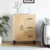 Image de vidaXL Sideboard chêne Sonoma 69,5x34x90 cm Matériau dérivé du bois