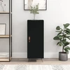 Image de vidaXL Sideboard Noir 34,5x34x90 cm Bois composite