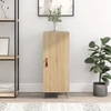 Image de vidaXL Sideboard Chêne Sonoma 34,5x34x90 cm Matériau dérivé du bois