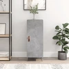 Image de vidaXL Sideboard gris béton 34,5x34x90 cm Bois composite
