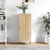 Image de vidaXL Sideboard Chêne Sonoma 34,5x34x90 cm Matériau dérivé du bois