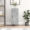 Image de vidaXL Sideboard gris béton 34,5x34x90 cm Bois composite