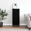 Image de vidaXL Sideboard Noir 34,5x34x90 cm Bois composite