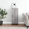 Image de vidaXL Sideboard Gris Sonoma 34,5x34x90 cm Matériau dérivé du bois