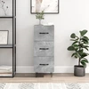 Image de vidaXL Sideboard gris béton 34,5x34x90 cm Bois composite
