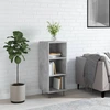 Image de vidaXL Sideboard gris béton 34,5x32,5x90 cm Bois composite