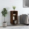 Image de vidaXL Sideboard chêne fumé 34,5x32,5x90 cm bois composite