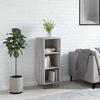 Image de vidaXL Sideboard Gris Sonoma 34,5x32,5x90 cm Matériau dérivé du bois