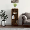 Image de vidaXL Sideboard chêne fumé 34,5x32,5x90 cm bois composite