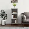 Image de vidaXL Sideboard Gris Sonoma 34,5x32,5x90 cm Matériau dérivé du bois