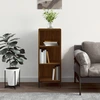 Image de vidaXL Sideboard brun imitation chêne 34,5x32,5x90 cm Matériau dérivé du bois