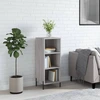 Image de vidaXL Sideboard Gris Sonoma 34,5x32,5x90 cm Matériau dérivé du bois