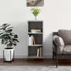 Image de vidaXL Sideboard Gris Sonoma 34,5x32,5x90 cm Matériau dérivé du bois