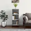 Image de vidaXL Sideboard gris béton 34,5x32,5x90 cm Bois composite