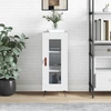 Image de vidaXL Sideboard Blanc 34,5x34x90 cm Bois composite