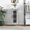 Image de vidaXL Sideboard gris béton 34,5x34x90 cm Bois composite