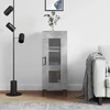 Image de vidaXL Sideboard gris béton 34,5x34x90 cm Bois composite
