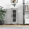 Image de vidaXL Sideboard Gris Sonoma 34,5x34x90 cm Matériau dérivé du bois