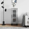 Image de vidaXL Sideboard gris béton 34,5x34x90 cm Bois composite