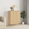 Image de vidaXL Sideboard chêne Sonoma 69,5x34x90 cm Matériau dérivé du bois