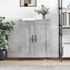 Image de vidaXL Sideboard gris béton 69,5x34x90 cm Bois composite