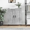 Image de vidaXL Sideboard gris béton 69,5x34x90 cm Bois composite