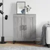 Image de vidaXL Sideboard Gris Sonoma 69,5x34x90 cm Matériau dérivé du bois