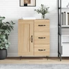Image de vidaXL Sideboard chêne Sonoma 69,5x34x90 cm Matériau dérivé du bois