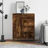 Image de vidaXL Sideboard chêne fumé 69,5x34x90 cm bois composite