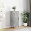 Image de vidaXL Sideboard gris béton 34,5x34x90 cm Bois composite