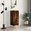 Image de vidaXL Sideboard ch  ne fum © 34,5x34x90 cm bois composite