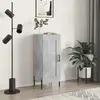 Image de vidaXL Sideboard gris béton 34,5x34x90 cm Bois composite