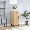 Image de vidaXL Sideboard Chêne Sonoma 34,5x34x90 cm Matériau dérivé du bois