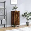 Image de vidaXL Sideboard chêne fumé 34,5x34x90 cm bois composite