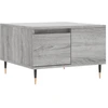 Image de vidaXL Table basse Gris Sonoma 55x55x36,5 cm Bois composite