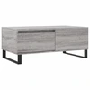 Image de vidaXL Table basse Gris Sonoma 90x50x36,5 cm Bois composite
