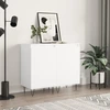 Image de vidaXL Sideboards 2 pcs. Blanc 40x35x70 cm Bois composite