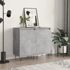 Image de vidaXL Sideboards 2 pcs. Gris béton 40x35x70 cm Bois composite