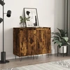 Image de vidaXL Sideboards 2 pcs. Chêne fumé 40x35x70 cm Bois composite