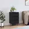 Image de vidaXL Sideboard Noir 40x35x70 cm Bois composite