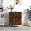 Image de vidaXL Sideboard chêne fumé 60x35x70 cm bois composite