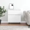 Image de vidaXL Sideboard Blanc 60x35x70 cm Bois composite