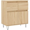Image de vidaXL Sideboard chêne Sonoma 60x35x70 cm bois composite