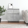 Image de vidaXL Sideboard gris béton 60x35x70 cm Bois composite